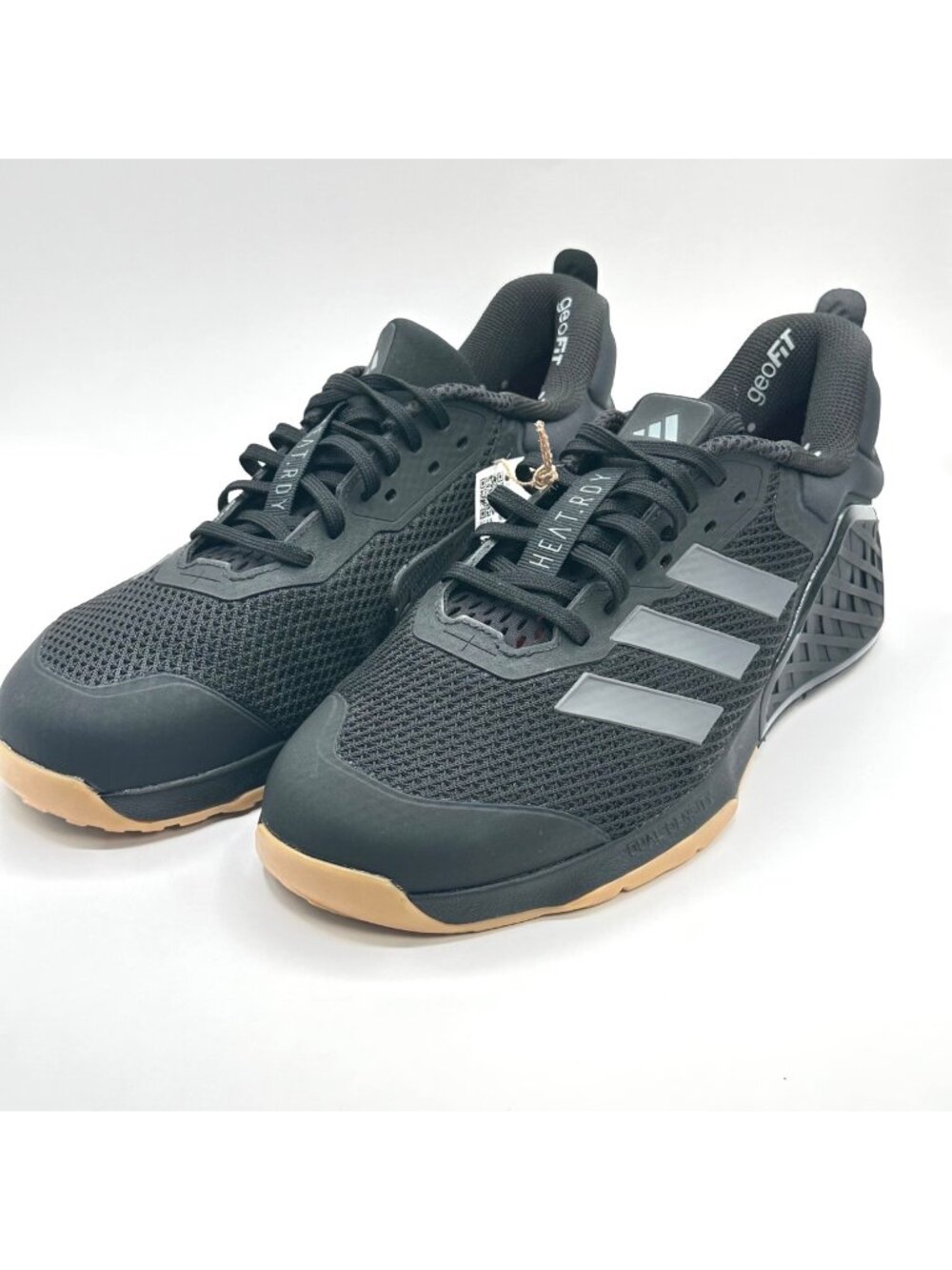 Men’s Adidas Dropset 2 Trainer Core Black Grey Cross Training Gym Sz 10.5 IG3305